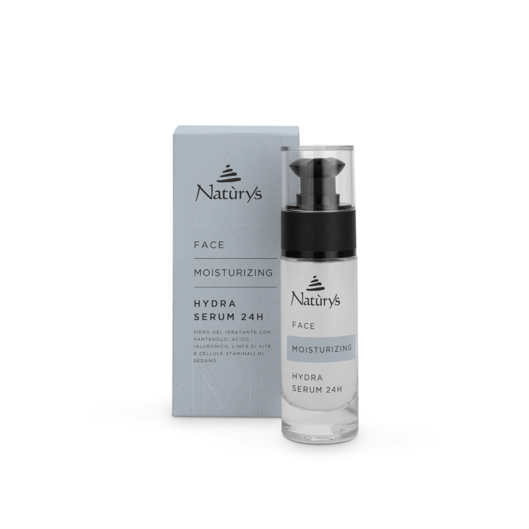 Drėkinamasis serumas veidui | NATURYS | MISIJA ODA