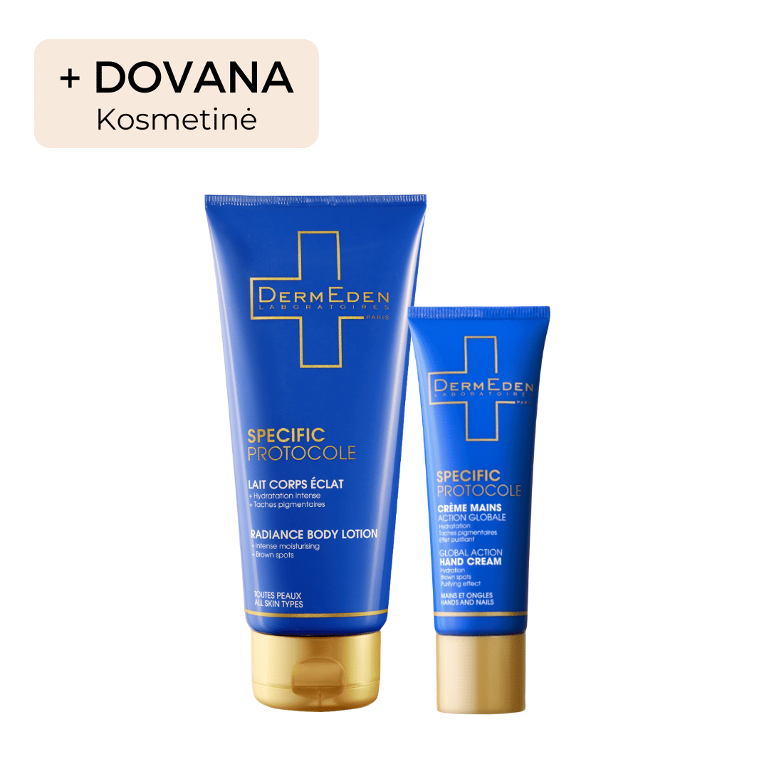 Intensyviai drėkinantis kūno ir rankų priežiūros rinkinys