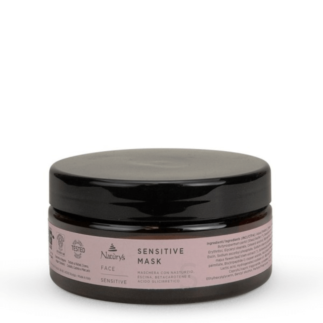 Maitinamoji veido kaukė raustančiai odai SENSITIVE MASK | NATURYS | MISIJA ODA