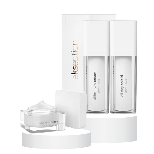 Ekseption set for firm skin against wrinkles and pigmentation
