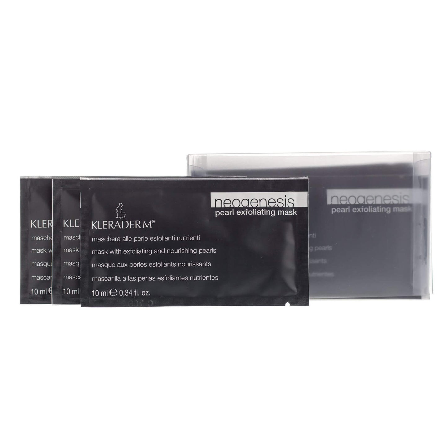 Kleraderm kaukė su perlų šveičiamosiomis dalelėmis PEARL EXFOLIATING MASK