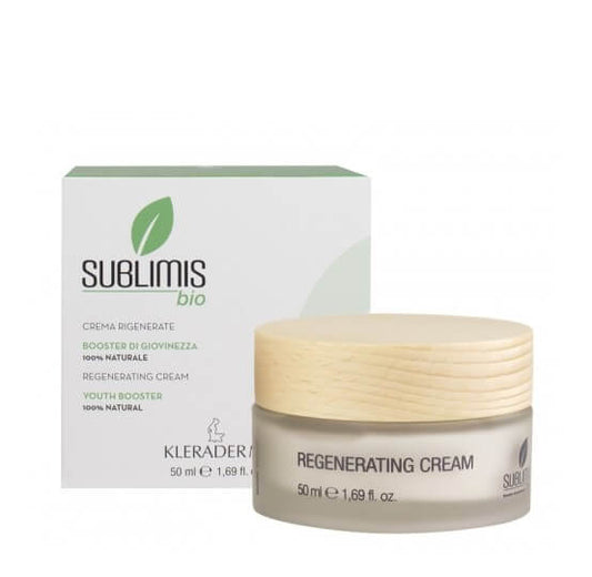 Kleraderm Regeneruojamasis kremas busteris Sublimis Bio REGENERATING CREAM YOUTH BOOSTER