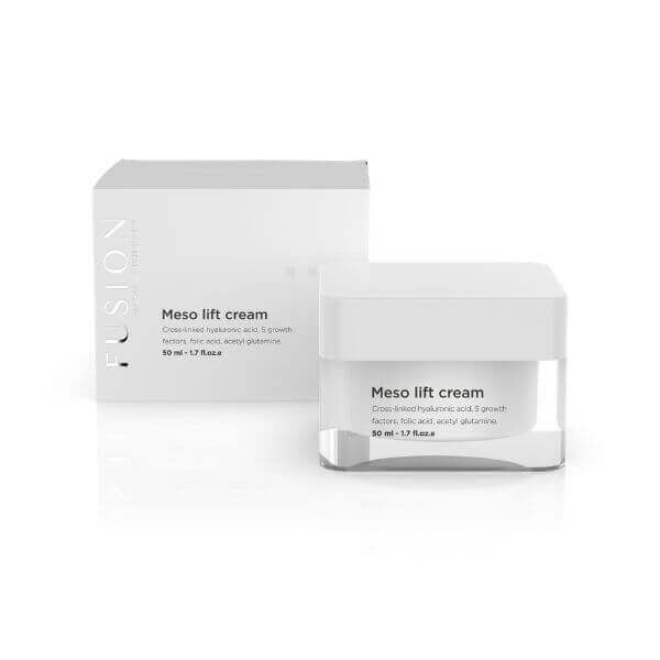 Prešraukšlinis kremas MESO LIFT CREAM | Fusion Mesotherapy | misija oda