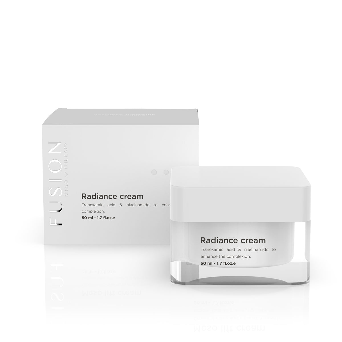 Kremas prieš pigmantaciją RADIANCE CREAM | Fusion Mesotherapy | Misija oda