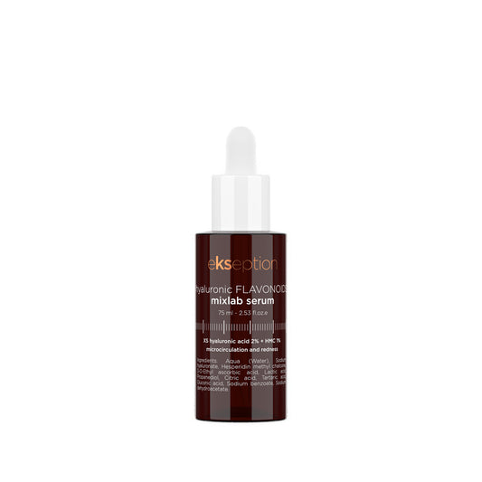 Serum with flavonoids for improving microcirculation HYALURONIC FLAVONOIDS