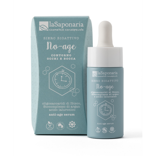Natural anti-aging serum for mature skin
