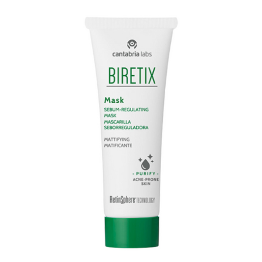 Biretix sebum regulating face mask
