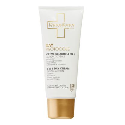 Daily sunscreen for combination, oily skin SPF 50 