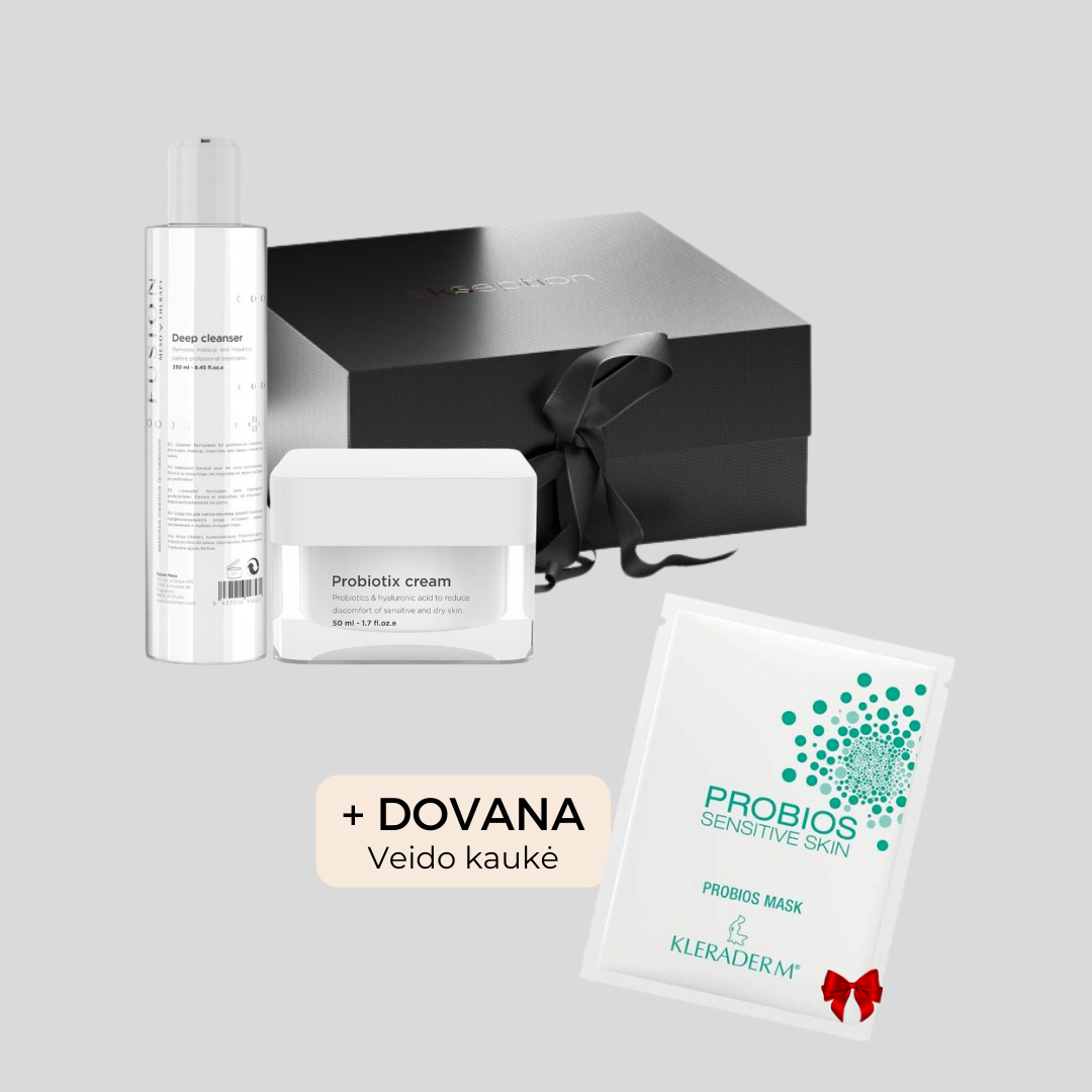 Fusion Mesotherapy rinkinys jautriai, dehidratavusiai odai + DOVANA