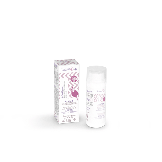 Antioksidacinio poveikio veido kremas ANTIPOLLUTION | NATURYS | MISIJA ODA