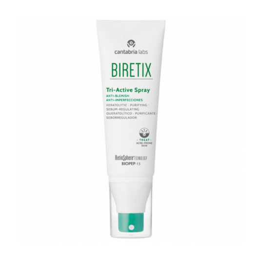 Biretix spray for body acne, scars