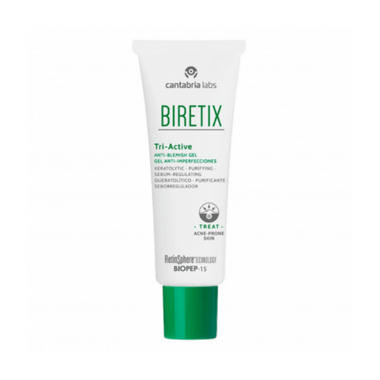 Biretix TRI-ACTIVE veido gelis mažinantis po spuogų likusius randelius