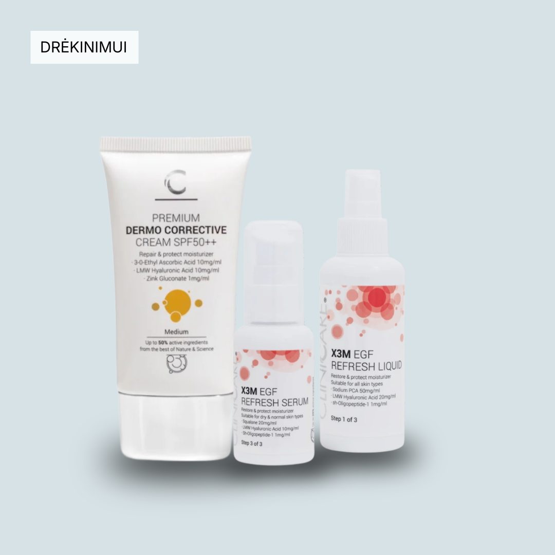 Drėgmės boost rutina | CLINICCARE | misija oda