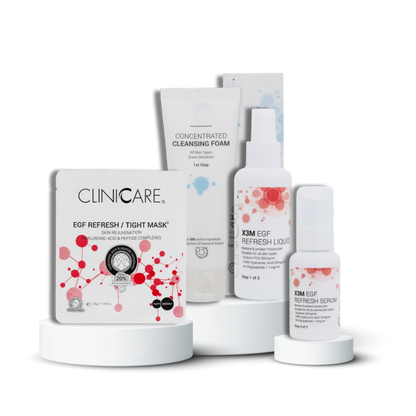 Gaivinamasis drėkinamasis rinkinys REFRESH + DOVANA | Cliniccare | MISIJA ODA