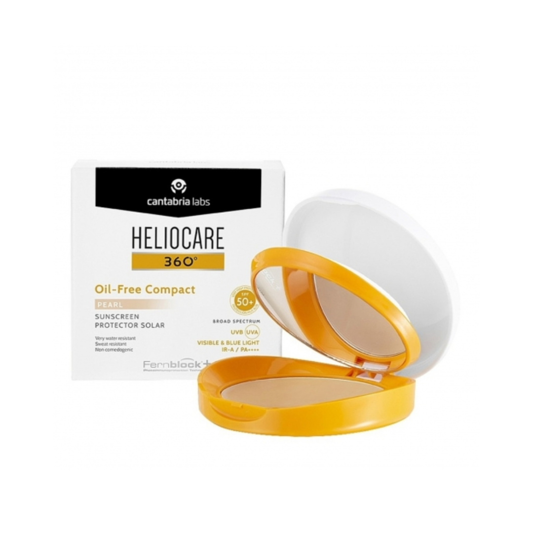 HELIOCARE OIL-FREE Apsauginė kompaktinė pudra riebiai odai su SPF 50 | misija oda