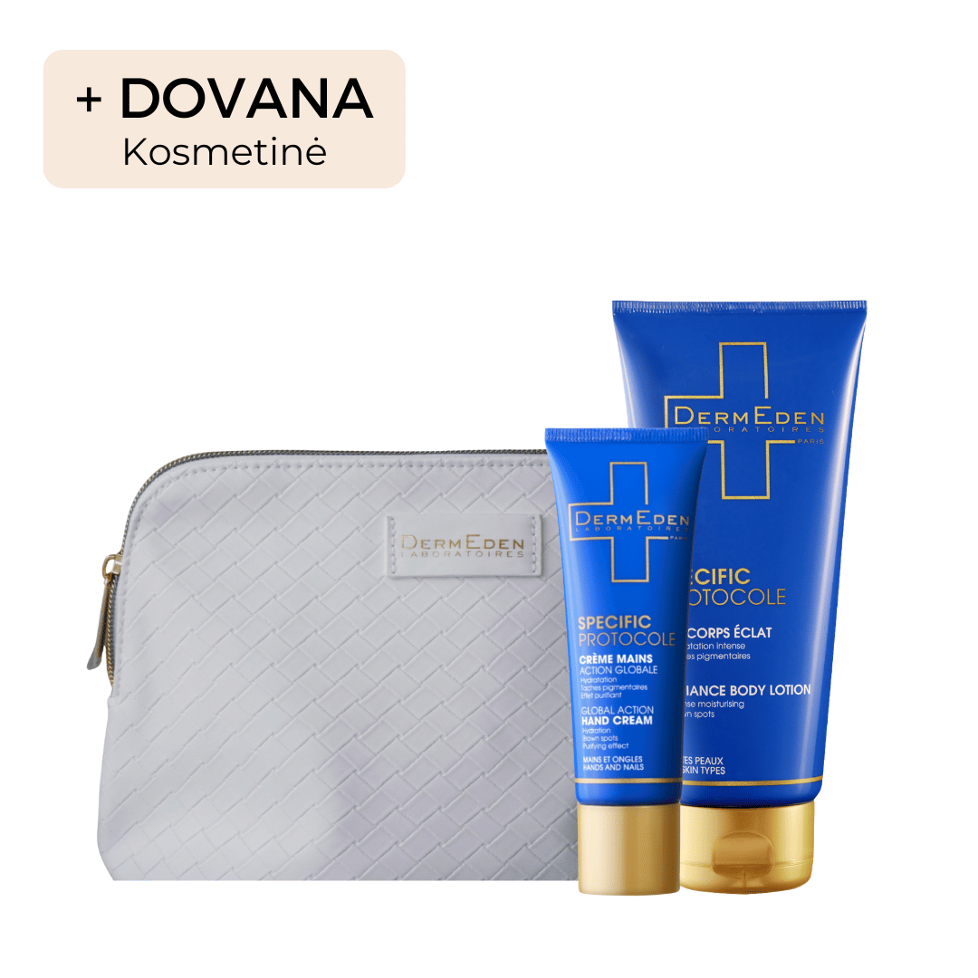 Intensyviai drėkinantis kūno ir rankų priežiūros rinkinys