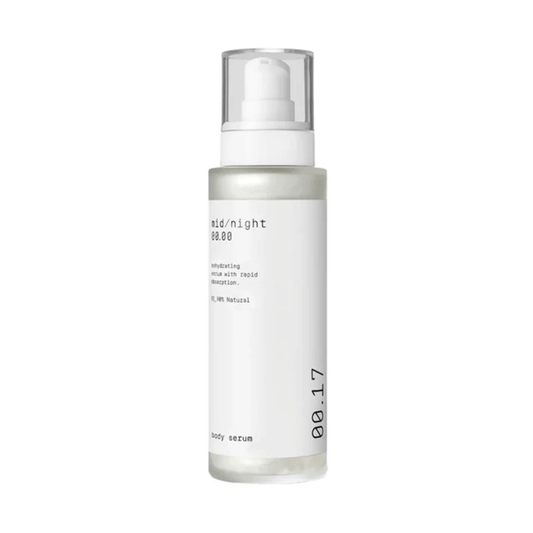 Intensyviai drėkinantis kūno serumas Body Serum 00.17 | MID/NIGHT 00.00 | MISIJA ODA