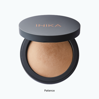 Kompaktinė mineralinė pudra BAKED MINERAL FOUNDATION Patience | Inika Organic | MISIJA ODA