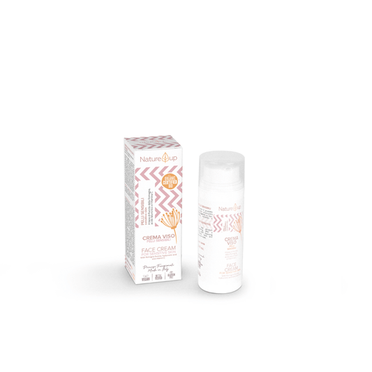 Raminantis kremas jautriai veido odai SENSITIVE SKIN FACE CREAM | NATURYS | MISIJA ODA