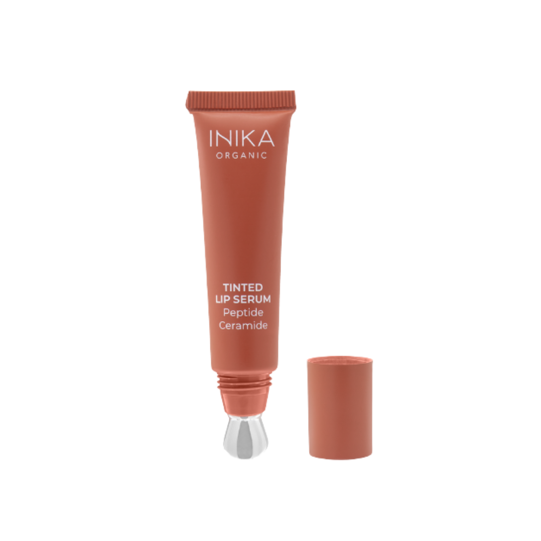 Lūpų serumas su atspalviu TINTED LIP SERUM | Rosewood | Inika Organic | MISIJA ODA