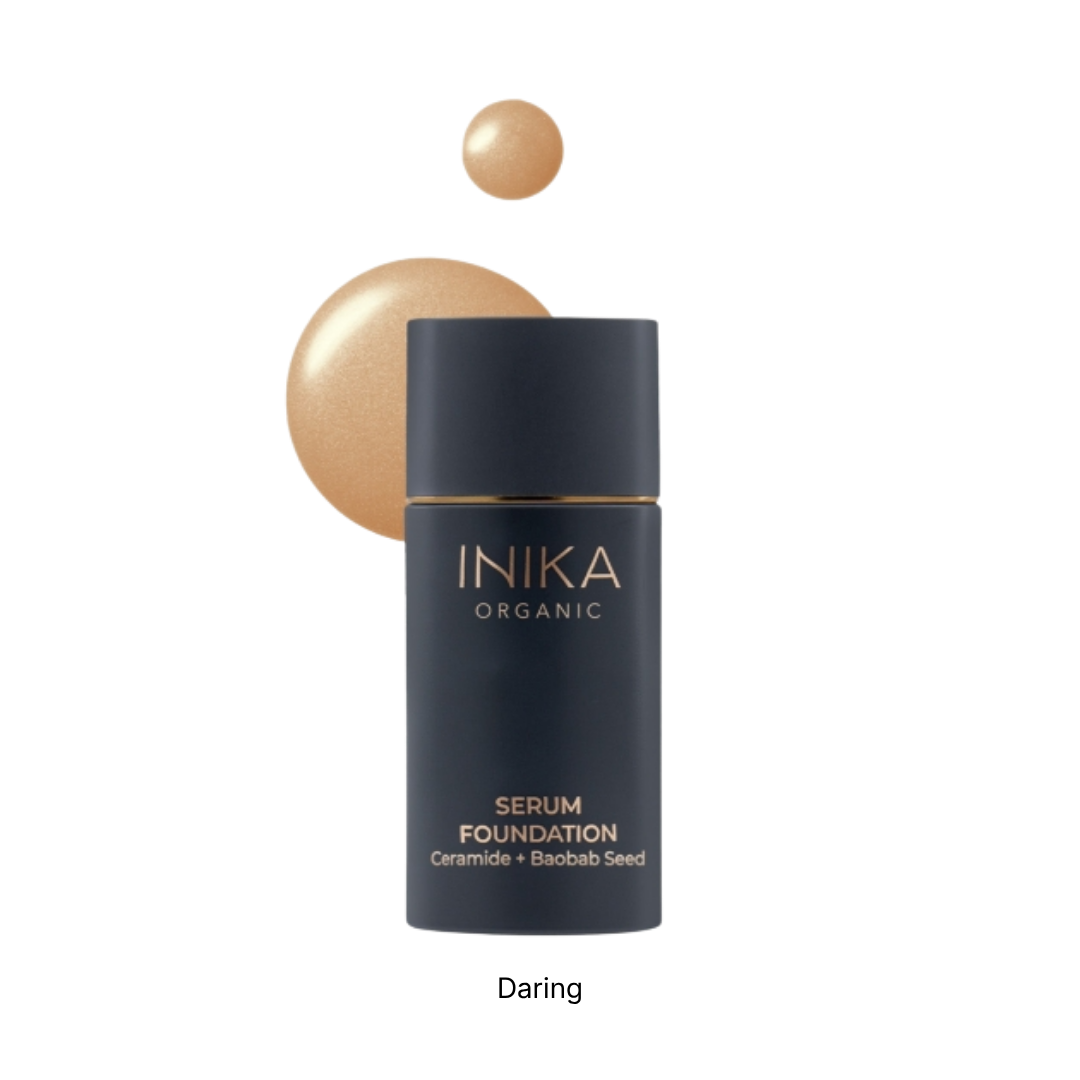 Seruminis makiažo pagrindas SERUM FOUNDATION | Daring | Inika Organic | MISIJA ODA