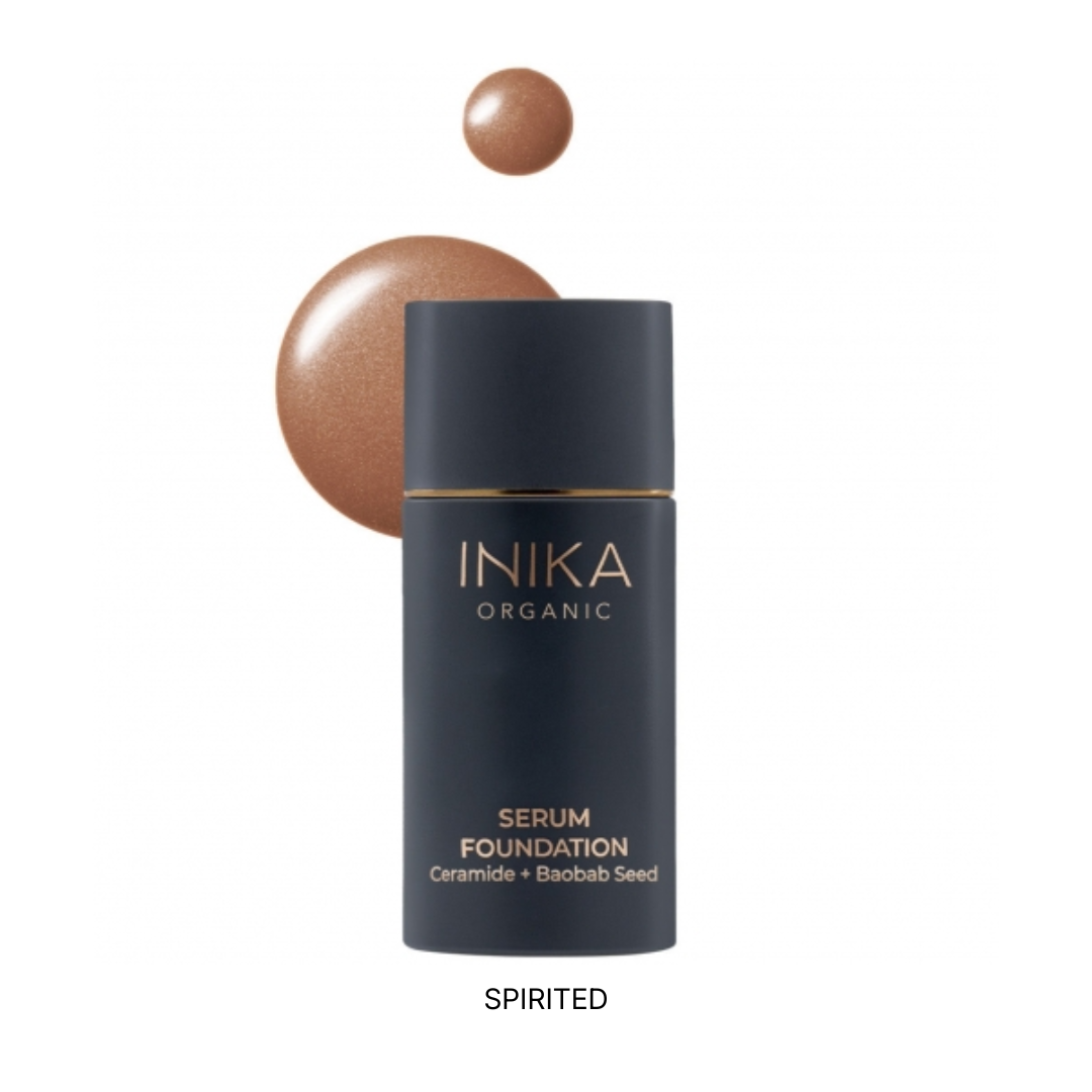 Seruminis makiažo pagrindas SERUM FOUNDATION | Spirited | Inika Organic | MISIJA ODA