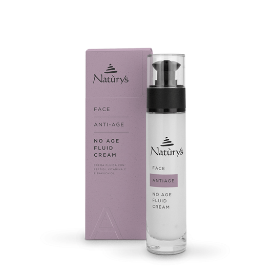 Veido kremas brandžiai odai su bakučioliu NO AGE FLUID CREAM | NATURYS | MISIJA ODA
