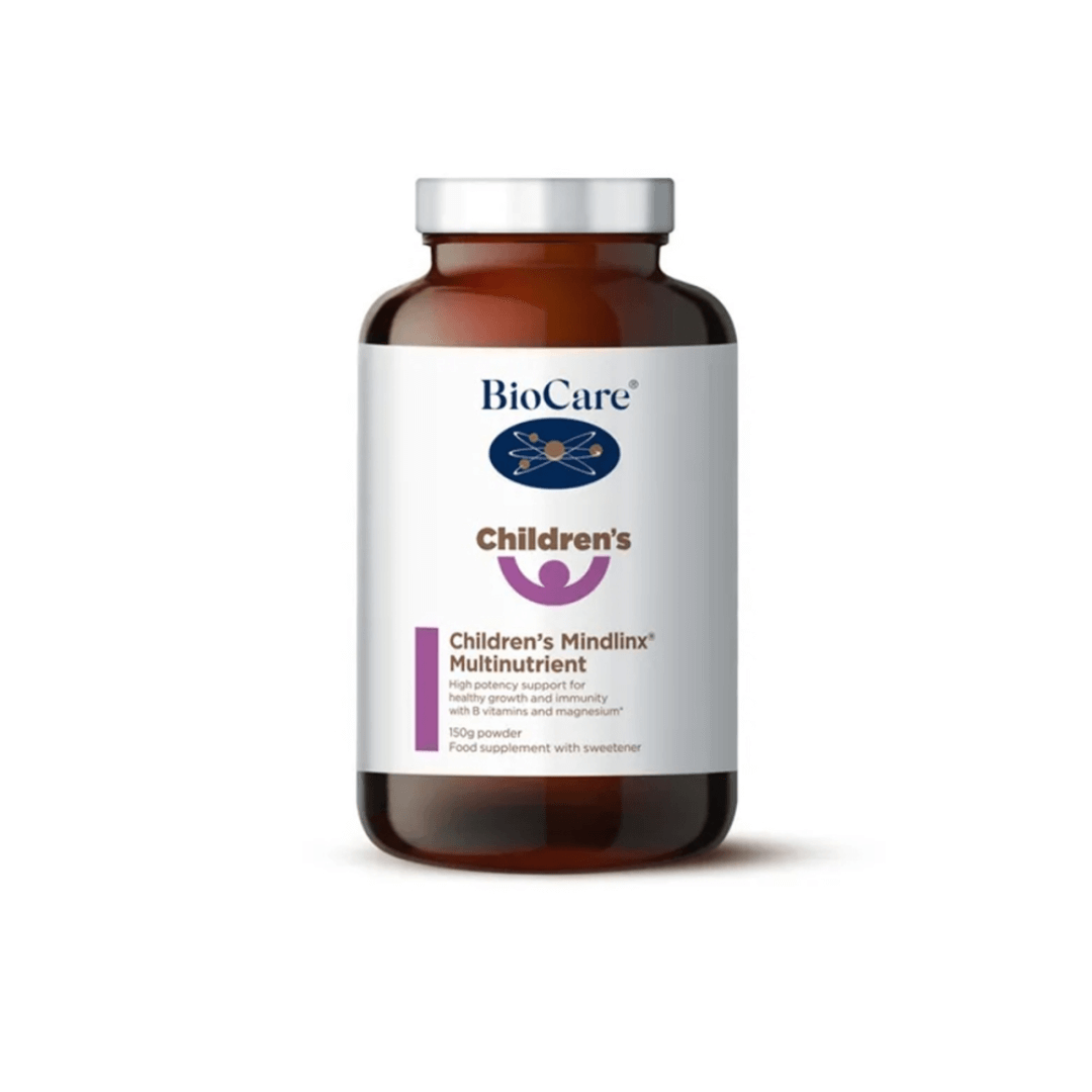 Vitaminų kompleksas vaikams smegenų veiklai CHILDREN'S MINDLIX MULTINUTRIENT | BIOCARE | Misija oda