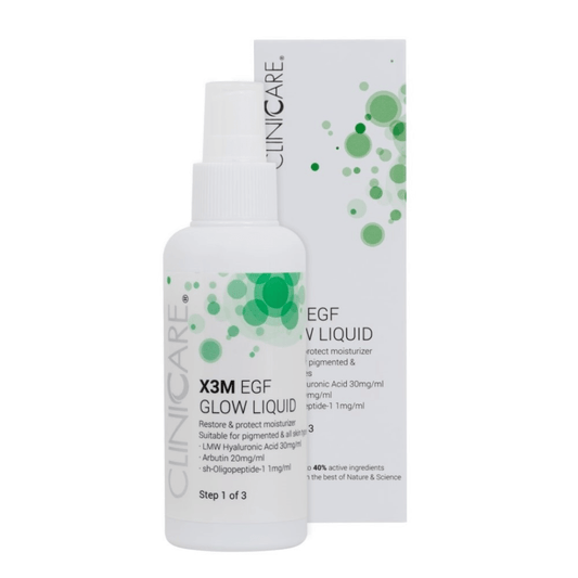 X3M EGF spindesio suteikiantis drėkinamasis losjonas | Clinicare | MISIJA ODA