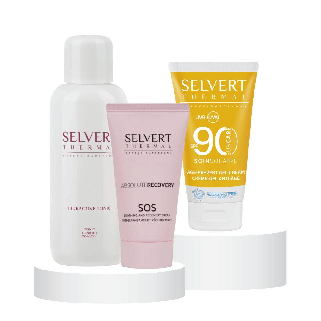 Selvert Thermal set for thin, dry and mature skin