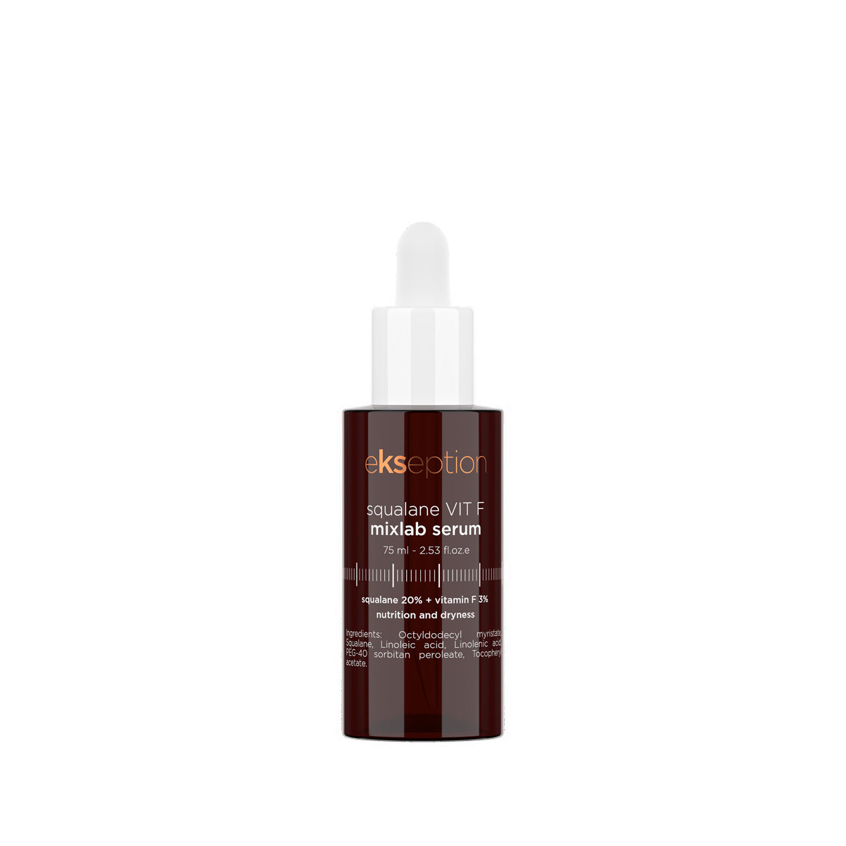 Serum for skin nutrition with squalane SQUALANE VITAMIN F