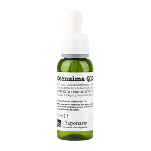 Facial serum with coenzyme Q10
