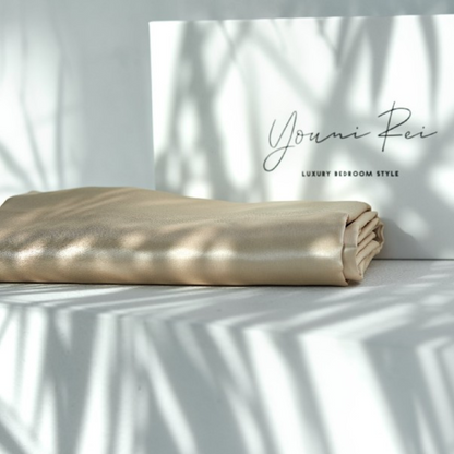 Šilkinis pagalvės užvalkalas | Auksinė | Misija oda